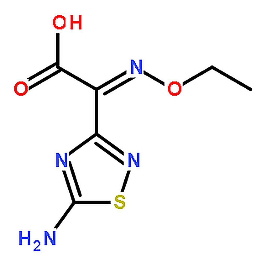 RHAWN (Z)-2-(5-Amino-1，2，4-thiadiazol-3-yl)-2-(ethoxyimino)acetic acid