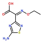 RHAWN (Z)-2-(5-Amino-1,2,4-thiadiazol-3-yl)-2-(ethoxyimino)acetic acid