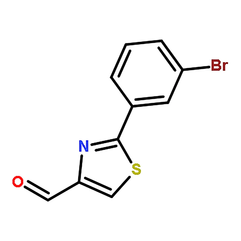 RHAWN 2-(3-Bromophenyl)thiazole-4-carbaldehyde