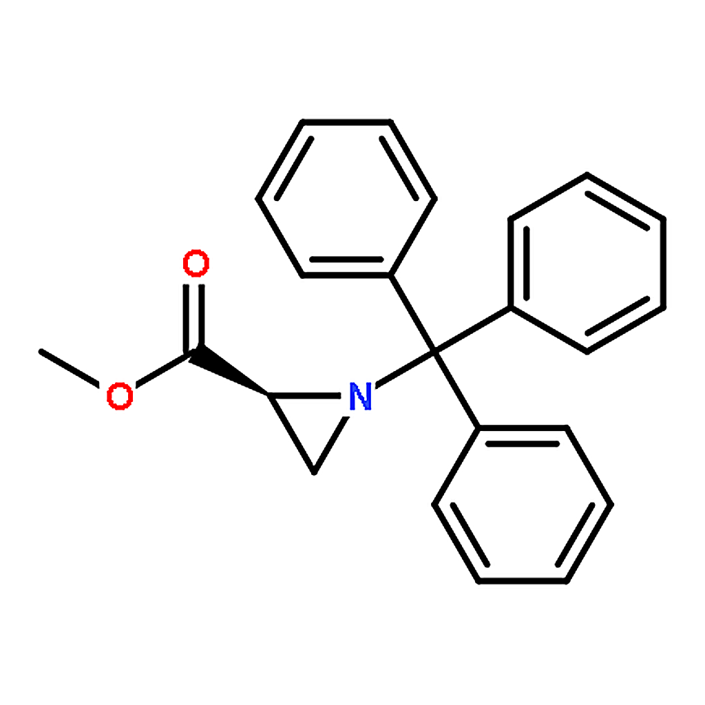 RHAWN Methyl (S)-N-Tritylaziridine-2-carboxylate
