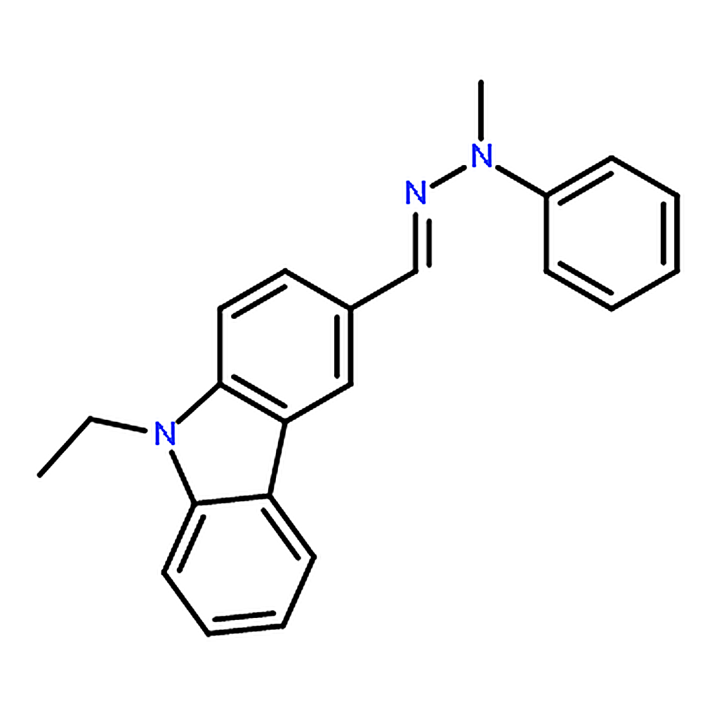 RHAWN 9-Ethylcarbazole-3-carboxaldehyde <i>N</i>-Methyl-<i>N</i>-phenylhydrazone
