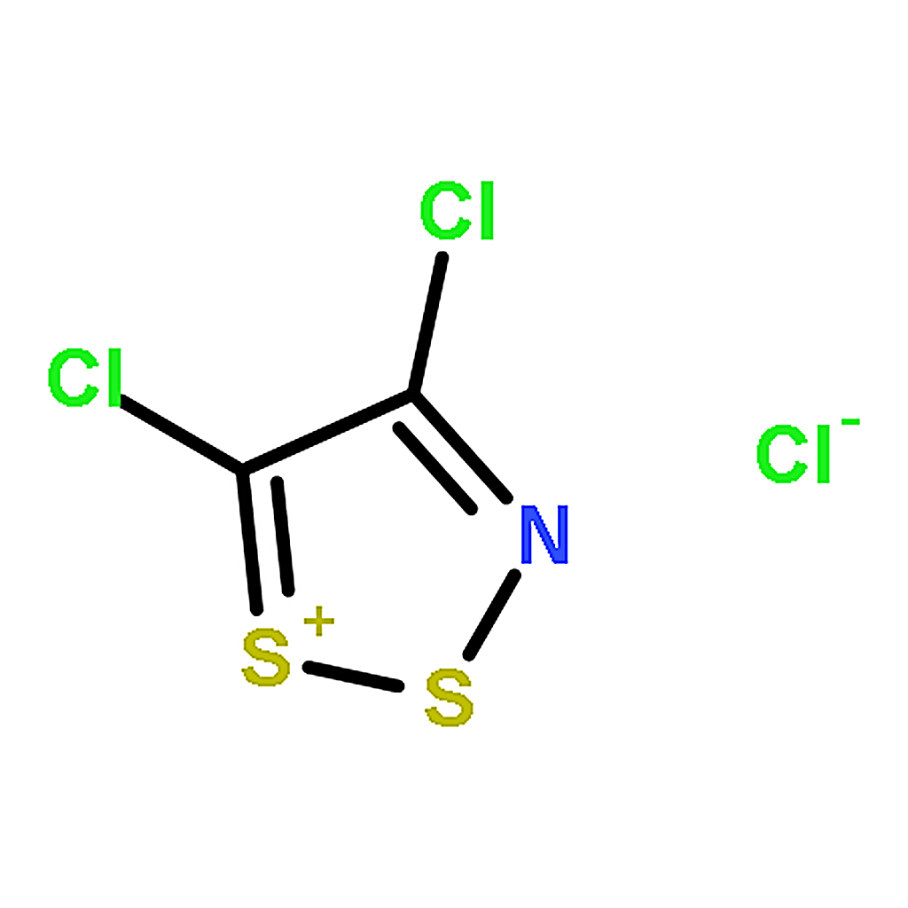 RHAWN 4,5-Dichloro-1,2,3-dithiazol-1-ium chloride