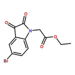RHAWN Ethyl 2-(5-Bromo-2,3-dioxoindolin-1-yl)acetate