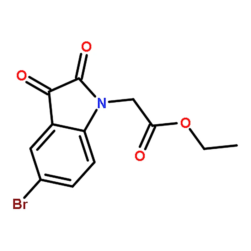 RHAWN Ethyl 2-(5-Bromo-2,3-dioxoindolin-1-yl)acetate