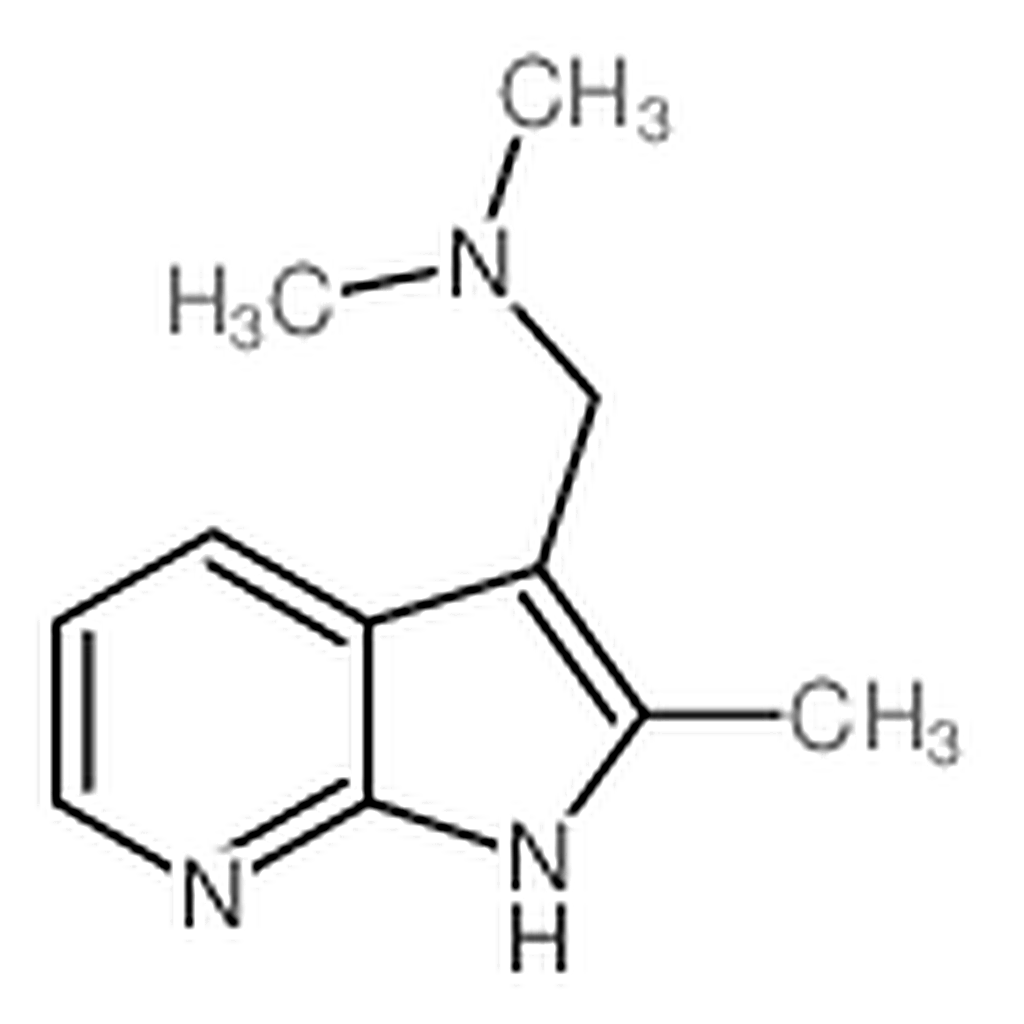 RHAWN N，N-dimethyl-1-(2-methyl-1H-pyrrolo[2，3-b]pyridin-3-yl)methanamine
