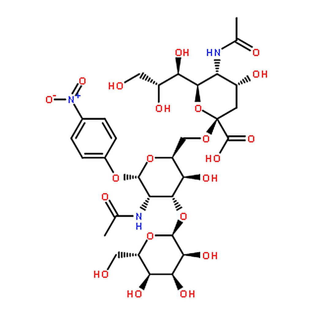 RHAWN Gal(1-3)[Neu5Ac(2-6)]GlcNAc--pNP