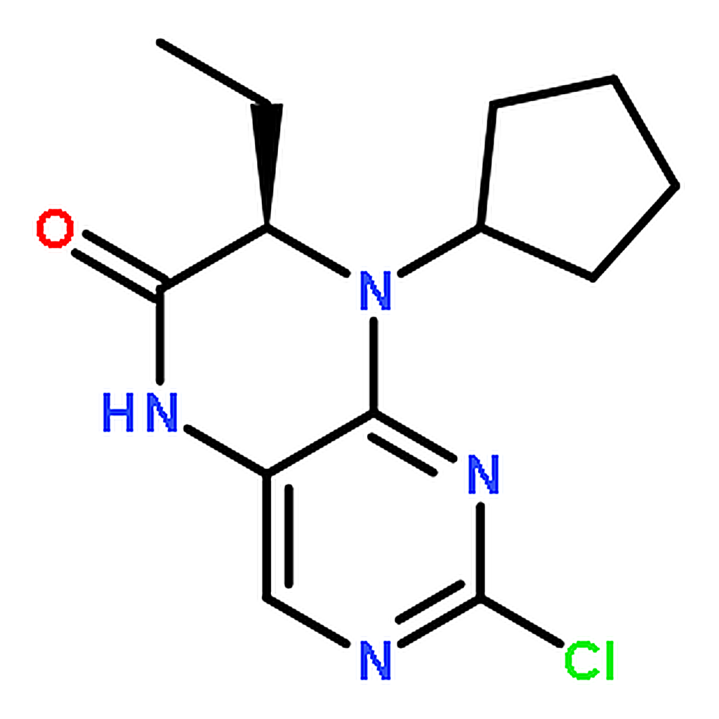 RHAWN (R)-2-chloro-8-cyclopentyl-7-ethyl-7，8-dihydropteridin-6(5H)-one