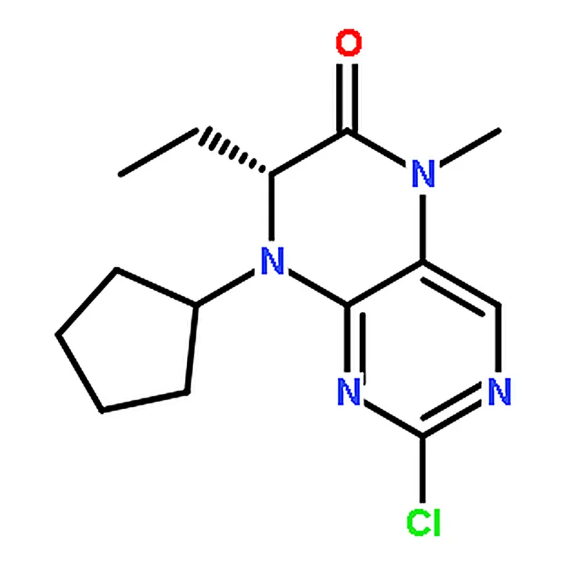RHAWN (R)-2-Chloro-8-cyclopentyl-7-ethyl-5-methyl-7,8-dihydropteridin-6(5H)-one