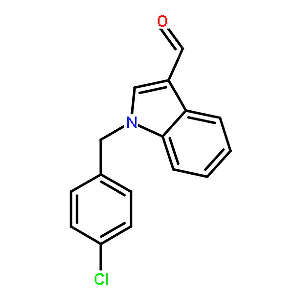 RHAWN 1-(4-Chlorobenzyl)-1H-indole-3-carbaldehyde