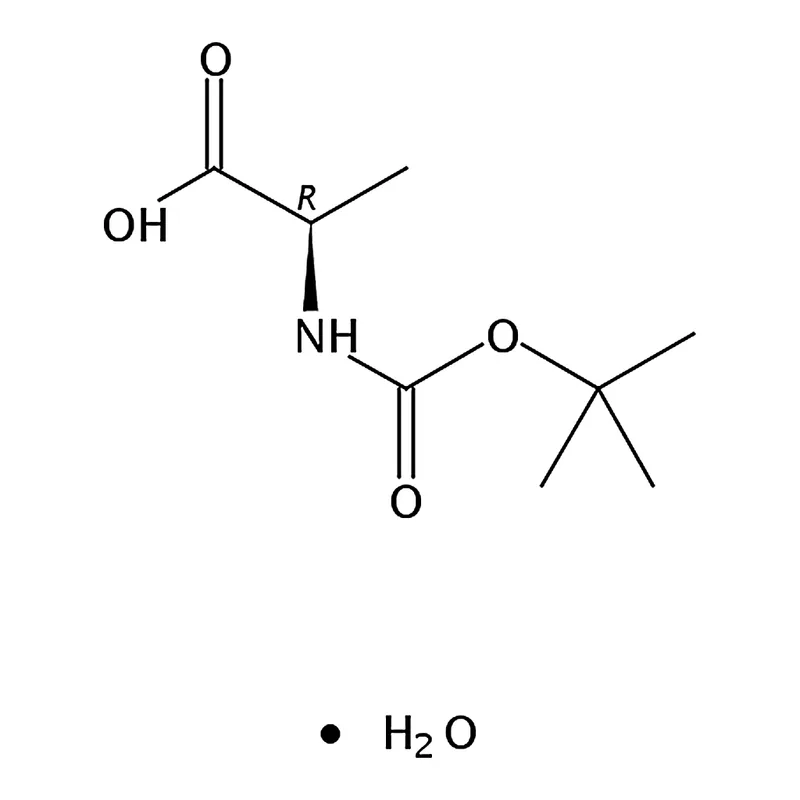 RHAWN (R)-2-((tert-Butoxycarbonyl)amino)propanoic acid hydrate