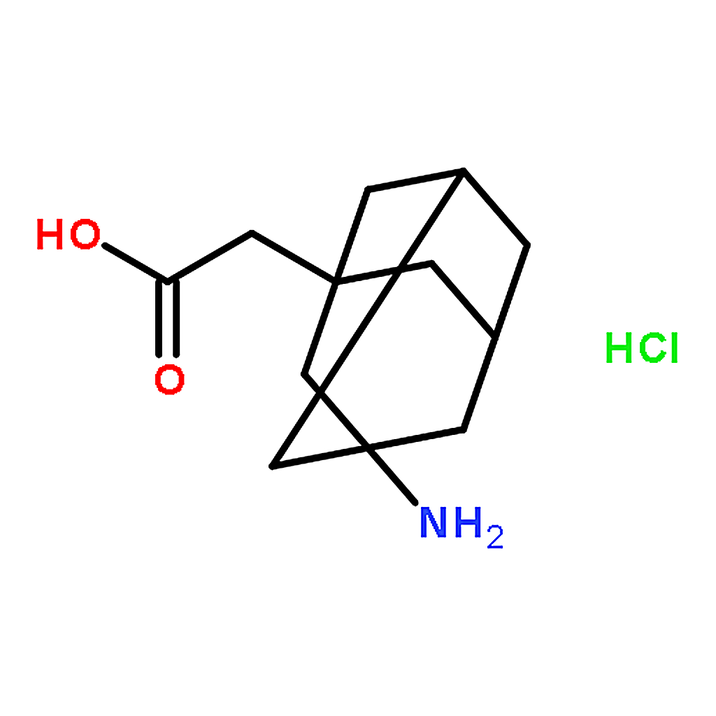 RHAWN 2-(3-Aminoadamantan-1-yl)acetic acid hydrochloride