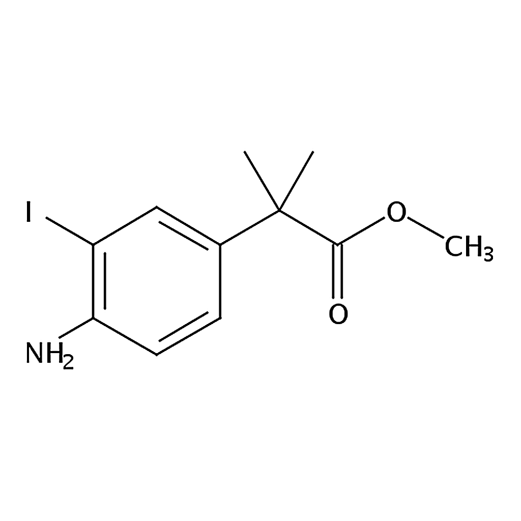 RHAWN Methyl 2-(4-amino-3-iodophenyl)-2-methylpropanoate