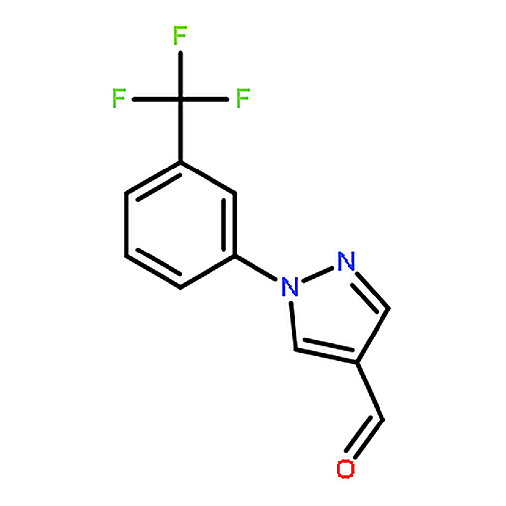 RHAWN 1-(3-(Trifluoromethyl)phenyl)-1H-pyrazole-4-carbaldehyde
