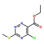 RHAWN Ethyl 5-chloro-3-(methylthio)-1,2,4-triazine-6-carboxylate