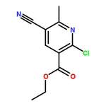 RHAWN Ethyl 2-chloro-5-cyano-6-methylnicotinate