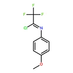 RHAWN 2,2,2-Trifluoro-N-(4-methoxyphenyl)acetimidoyl Chloride