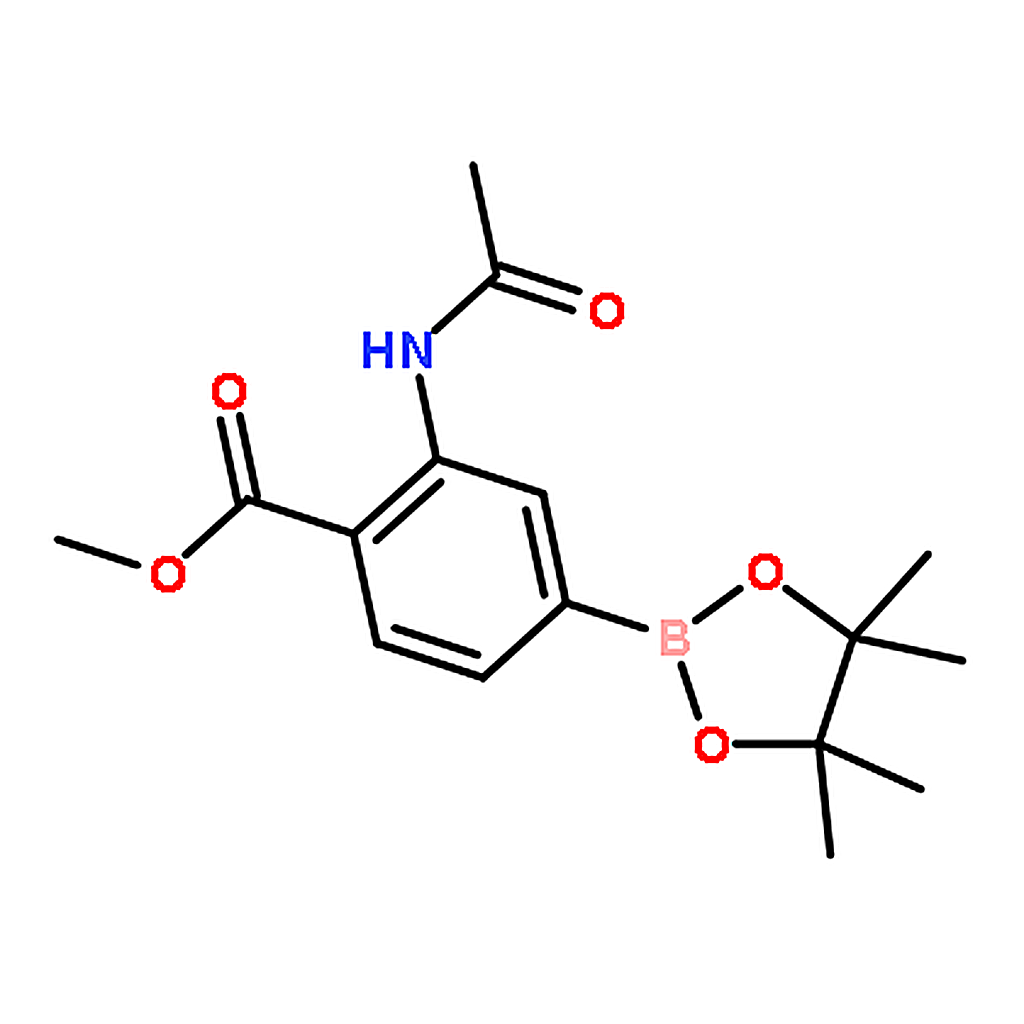 RHAWN Methyl 2-acetamido-4-(4,4,5,5-tetramethyl-1,3,2-dioxaborolan-2-yl)benzoate