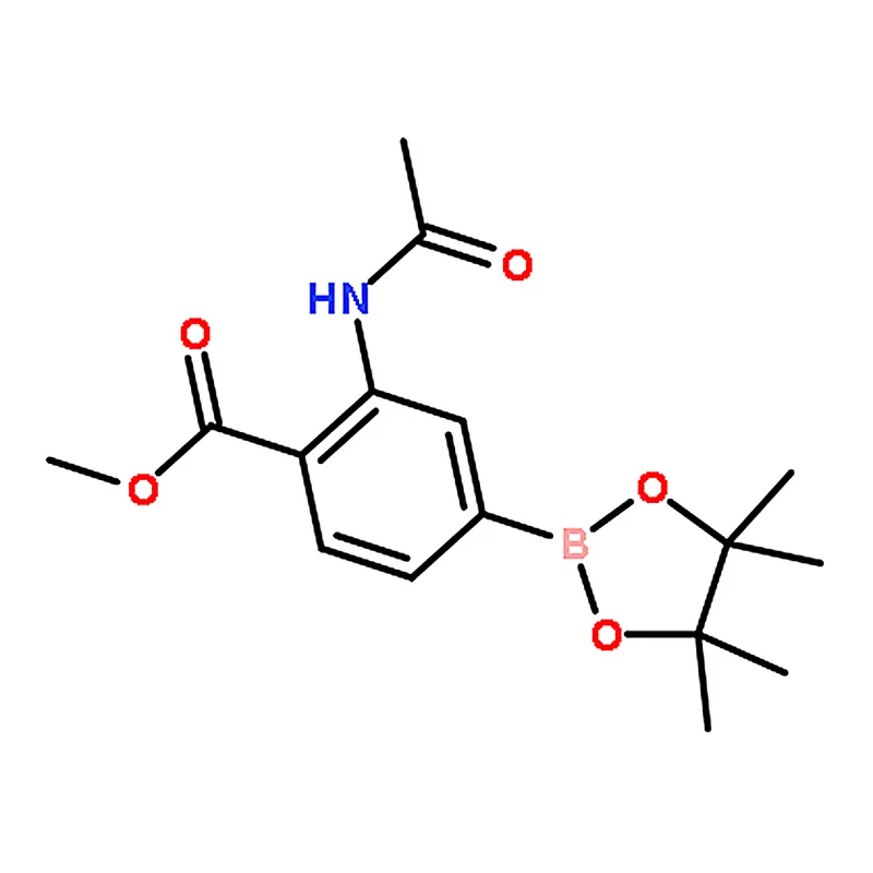 RHAWN Methyl 2-acetamido-4-(4,4,5,5-tetramethyl-1,3,2-dioxaborolan-2-yl)benzoate
