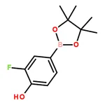 RHAWN 2-Fluoro-4-(4,4,5,5-tetramethyl-1,3,2-dioxaborolan-2-yl)phenol