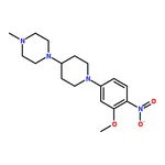 RHAWN 1-(1-(3-Methoxy-4-nitrophenyl)piperidin-4-yl)-4-methylpiperazine