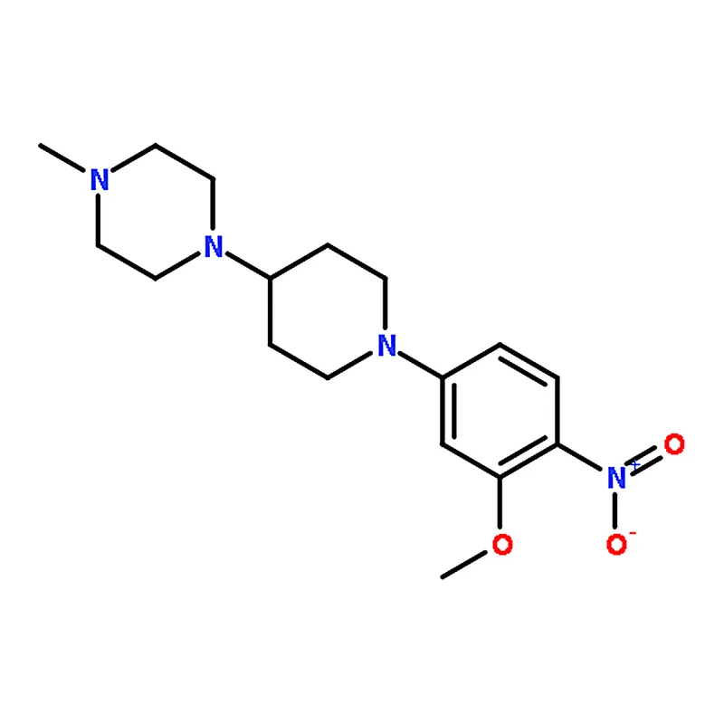 RHAWN 1-(1-(3-Methoxy-4-nitrophenyl)piperidin-4-yl)-4-methylpiperazine