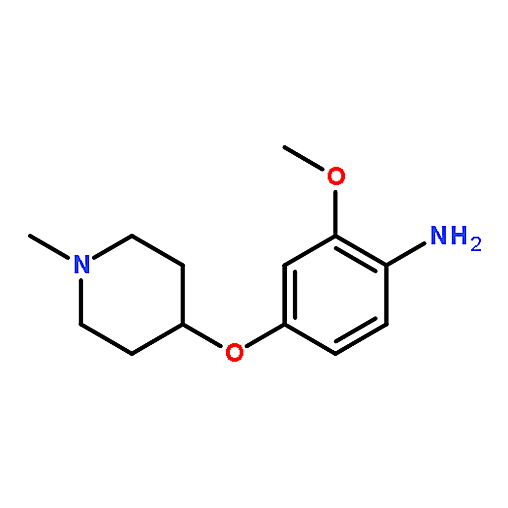 RHAWN 2-Methoxy-4-((1-methylpiperidin-4-yl)oxy)aniline