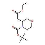 RHAWN (S)-tert-Butyl 3-(2-ethoxy-2-oxoethyl)morpholine-4-carboxylate