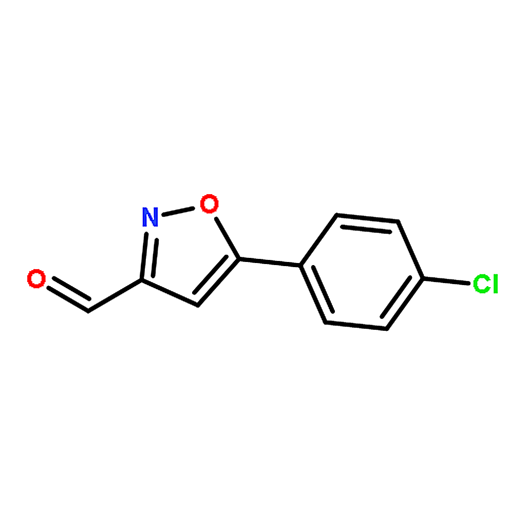 RHAWN 5-(4-Chlorophenyl)isoxazole-3-carbaldehyde