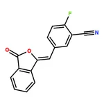 RHAWN 2-Fluoro-5-((3-oxoisobenzofuran-1(3H)-ylidene)methyl)benzonitrile