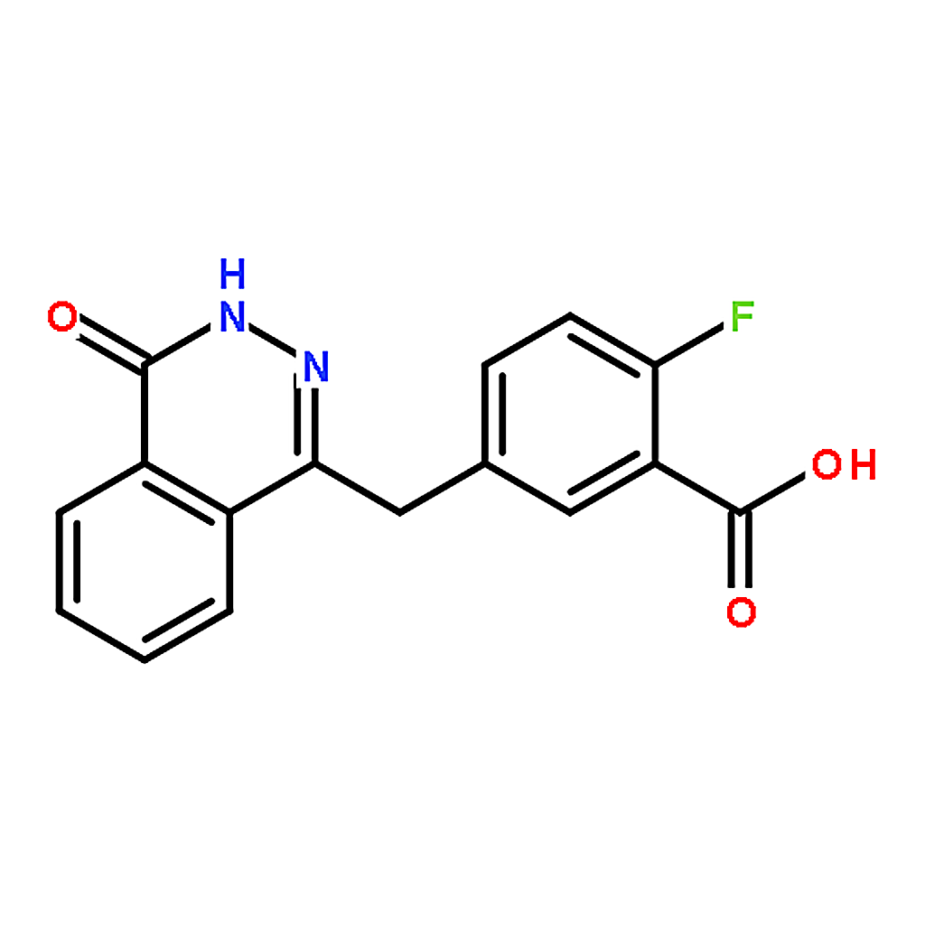 RHAWN 2-Fluoro-5-((4-oxo-3,4-dihydrophthalazin-1-yl)methyl)benzoic acid