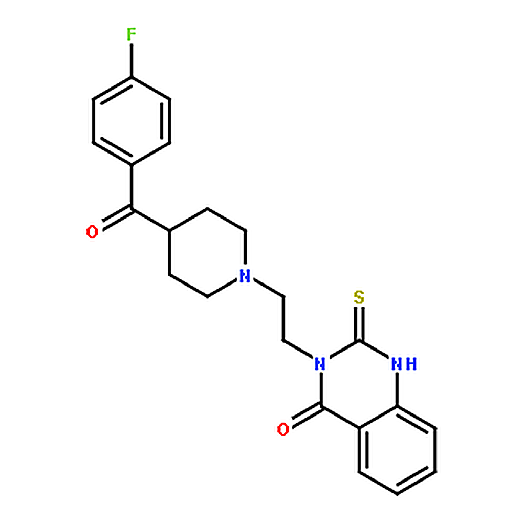 RHAWN 3-(2-(4-(4-Fluorobenzoyl)piperidin-1-yl)ethyl)-2-thioxo-2,3-dihydroquinazolin-4(1H)-one