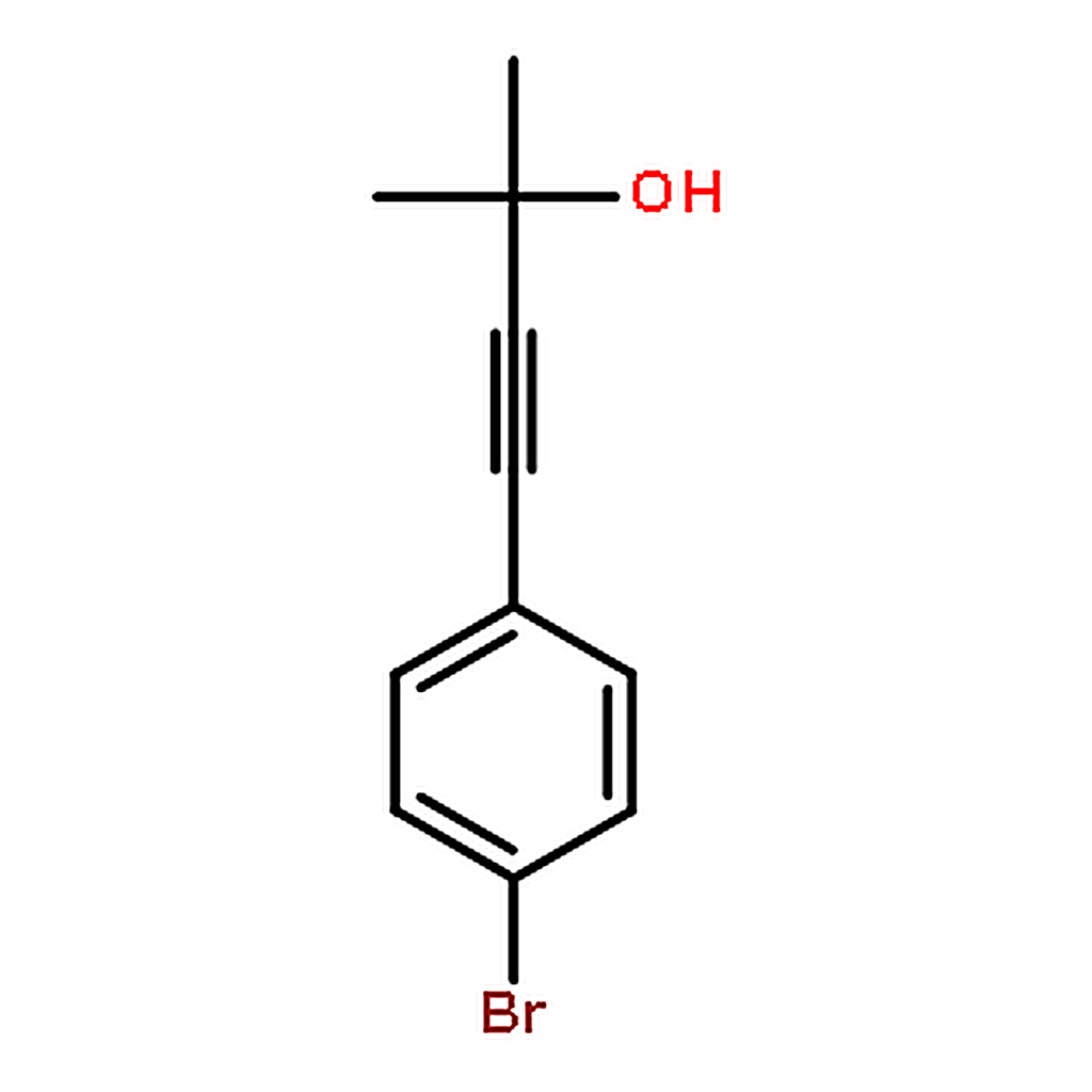 RHAWN 4-(4-Bromophenyl)-2-methylbut-3-yn-2-ol