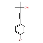 RHAWN 4-(4-Bromophenyl)-2-methylbut-3-yn-2-ol