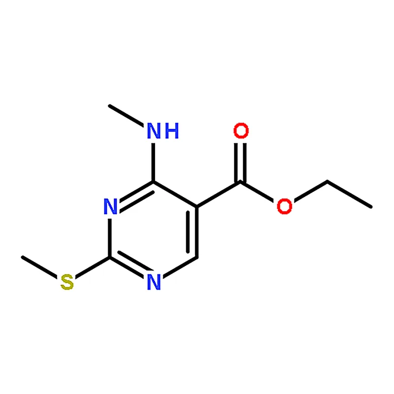 RHAWN Ethyl 4-(Methylamino)-2-(methylthio)pyrimidine-5-carboxylate