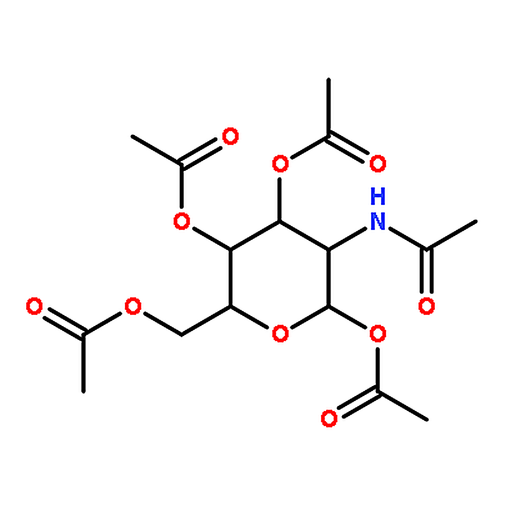 RHAWN (3R，4R，5R，6R)-3-Acetamido-6-(acetoxymethyl)tetrahydro-2H-pyran-2，4，5-triyl triacetate