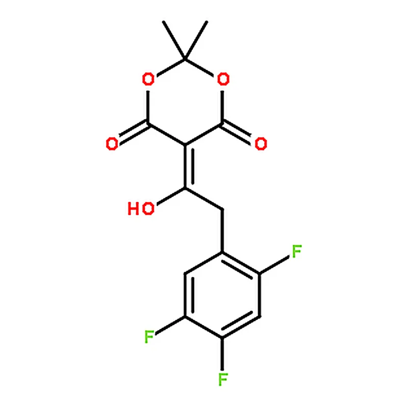 RHAWN 5-(1-Hydroxy-2-(2,4,5-trifluorophenyl)ethylidene)-2,2-dimethyl-1,3-dioxane-4,6-dione