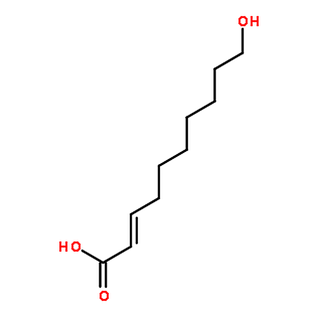 RHAWN 10-Hydroxydec-2-enoic acid