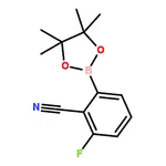 RHAWN 2-Fluoro-6-(4,4,5,5-tetramethyl-1,3,2-dioxaborolan-2-yl)benzonitrile