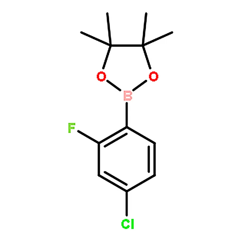 RHAWN 2-(4-Chloro-2-fluorophenyl)-4,4,5,5-tetramethyl-1,3,2-dioxaborolane