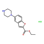 RHAWN Ethyl 5-(piperazin-1-yl)benzofuran-2-carboxylate hydrochloride