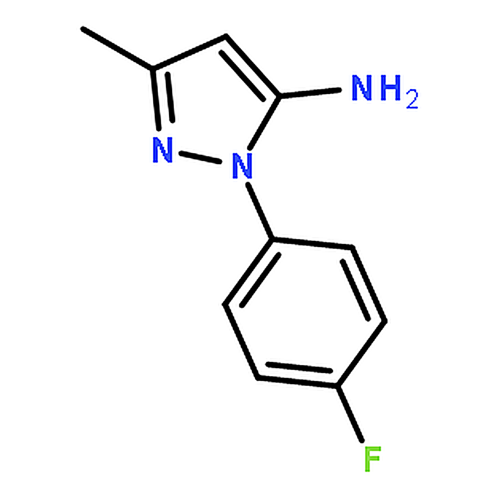 RHAWN 1-(4-Fluorophenyl)-3-methyl-1H-pyrazol-5-amine