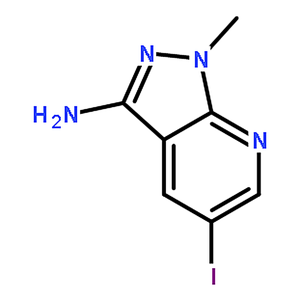 RHAWN 5-Iodo-1-methyl-1H-pyrazolo[3,4-b]pyridin-3-amine