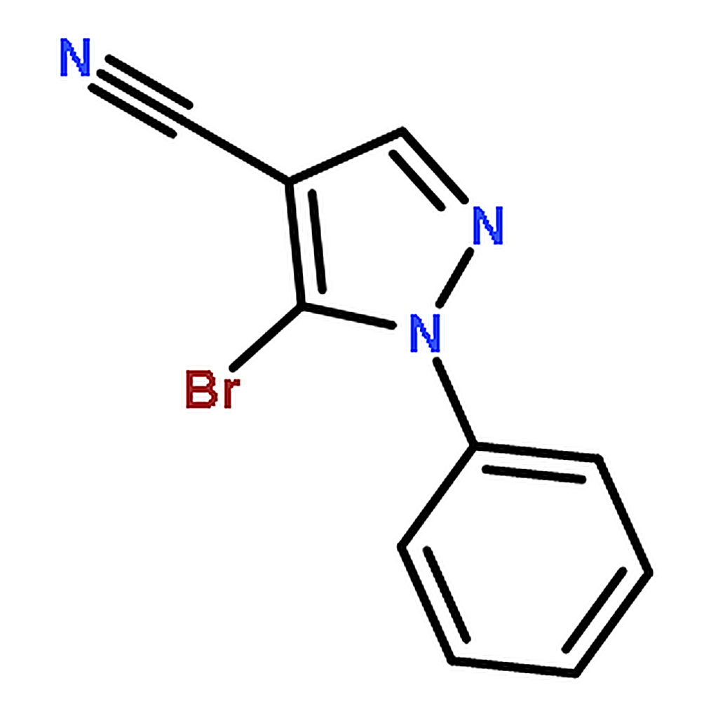 RHAWN 5-Bromo-1-phenyl-1H-pyrazole-4-carbonitrile