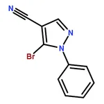 RHAWN 5-Bromo-1-phenyl-1H-pyrazole-4-carbonitrile