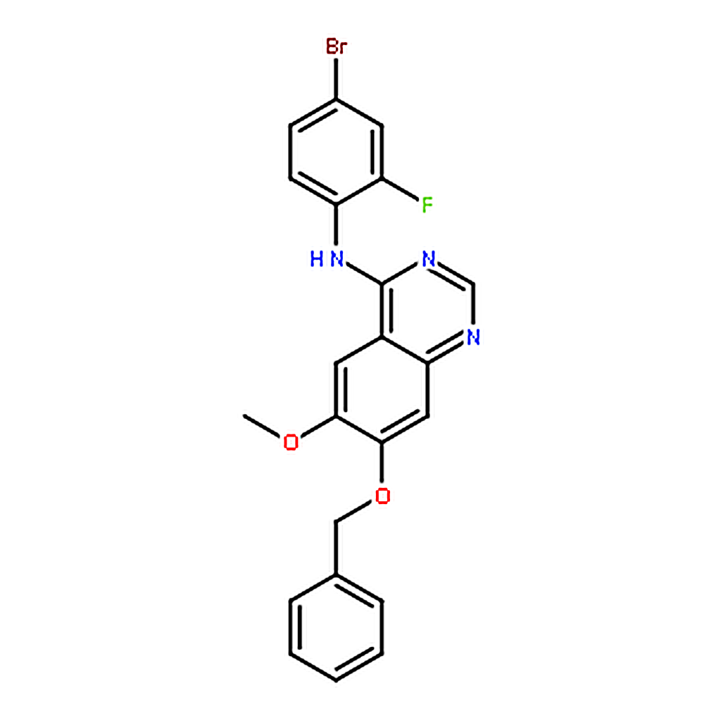 RHAWN 7-(Benzyloxy)-N-(4-bromo-2-fluorophenyl)-6-methoxyquinazolin-4-amine