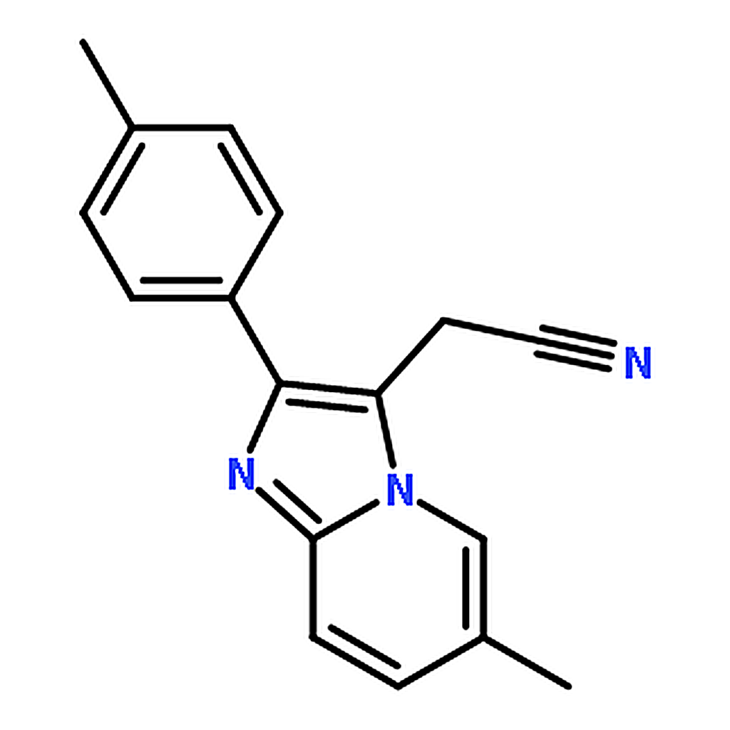 RHAWN 2-(6-Methyl-2-(p-tolyl)imidazo[1,2-a]pyridin-3-yl)acetonitrile