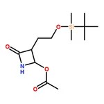 RHAWN (2R,3R)-3-((R)-1-((tert-Butyldimethylsilyl)oxy)ethyl)-4-oxoazetidin-2-yl acetate
