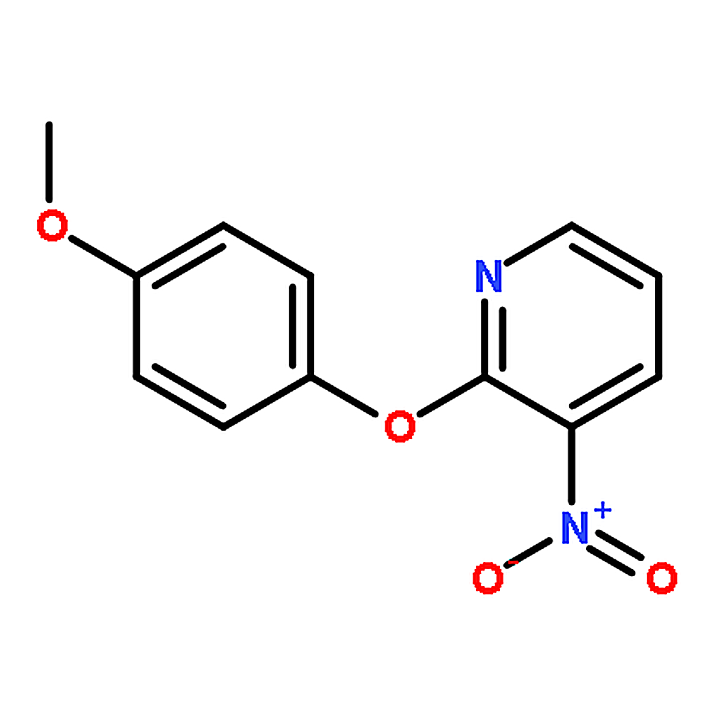 RHAWN 2-(4-Methoxyphenoxy)-3-nitropyridine
