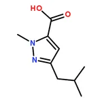 RHAWN 3-Isobutyl-1-methyl-1H-pyrazole-5-carboxylic acid