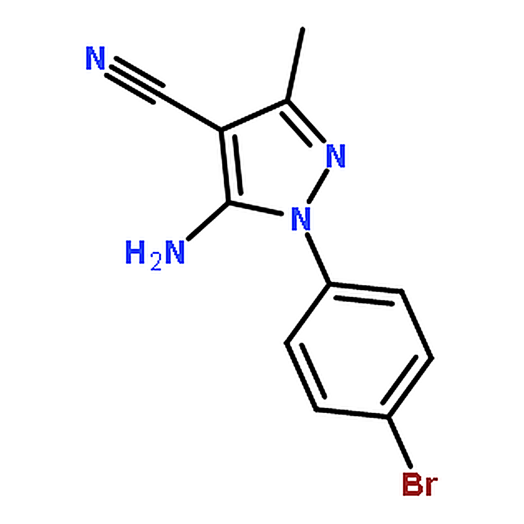 RHAWN 5-Amino-1-(4-bromophenyl)-4-cyano-3-methyl-1H-pyrazole